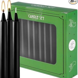 Black Spell Candles for Rituals, Prayer and  Meditation 
