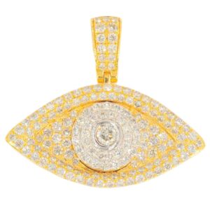 Illuminati DIAMOND EVIL EYE PENDANT FOR LONG LIFE , POWERS AND PROTECTION