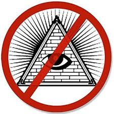 Comparison chart showing how to spot fake Illuminati agents and avoid membership scams